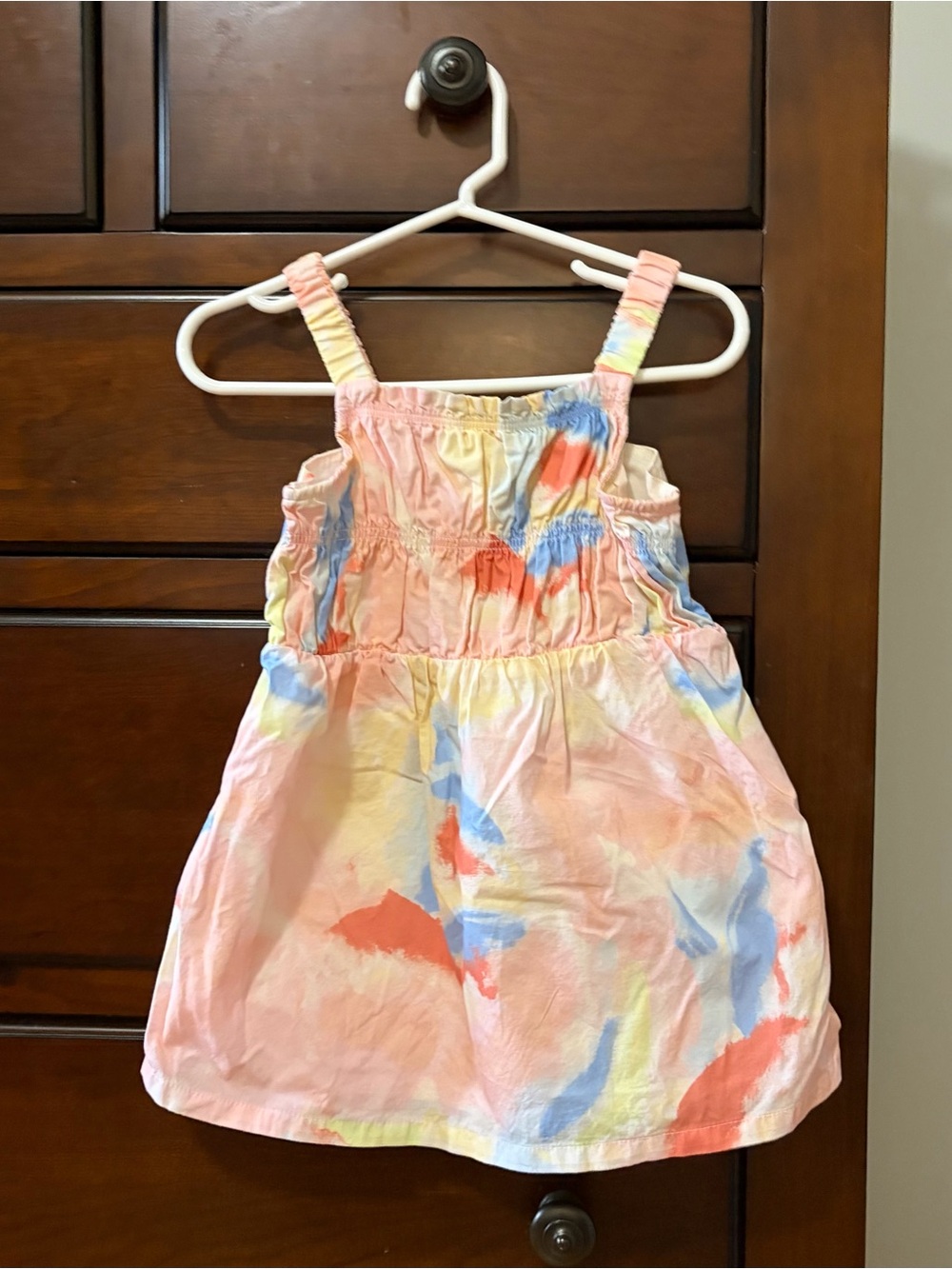 Girls' Carters Pastel Tie-Dye Sundress